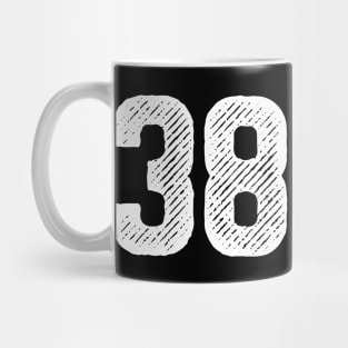 Rough Number 38 Mug